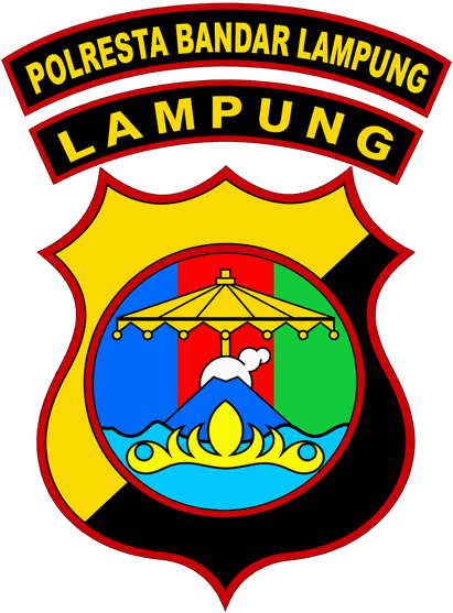 Logo Polresta Bandar Lampung